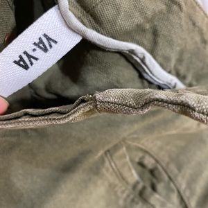 Ya-Ya premium cotton canvas convertible pants